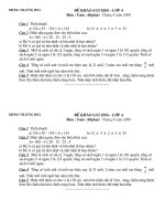 HSG cực hay lớp 4