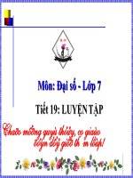tiết 19 đại 7