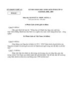 Lịch sử 12: Đề thi HS giỏi_3