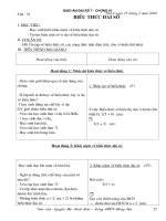 Giao an Dai 7 chuong 4