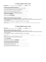 bai kiem tra mon tieng anh lan 2