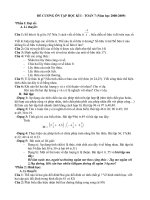 De cuong on tap toan 7 HK I