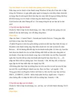 Những kỹ năng về sư dụng máy tinh