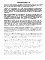 Cháo thanh nhiệt mùa hè