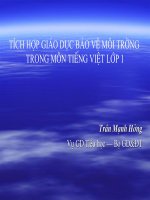 Giáo dục môi trường 1