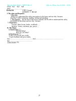 Giáo án anh 8. kỳ 1(phần 2)