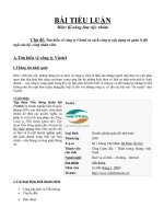 Tìm hiểu về công ty viettel và cách công ty xây dựng và quản lí đội ngũ cán bộ, công nhân viên