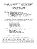 Đề thi giữa HK1 - khối 5