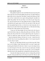 Đánh giá hiệu quả kinh tế sản xuất rau ở diễn xuân, huyện diễn châu, tỉnh nghệ an 