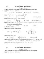 Kiểm tra chương 1 đại 7