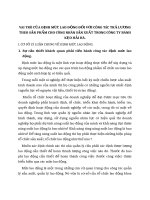 VAI TRÒ CỦA ĐỊNH MỨC LAO ĐỘNG ĐỐI VỚI CÔNG TÁC TRẢ LƯƠNG THEO SẢN PHẨM CHO CÔNG NHÂN SẢN XUẤT TRONG CÔNG TY BÁNH KẸO HẢI HÀ
