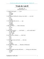 Trac nghiem gioi tu phan 2 hay vo doi