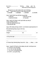 KT tháng điểm thứ 2 LS