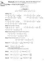 Dãy số nguyên - phân số viết theo quy luật