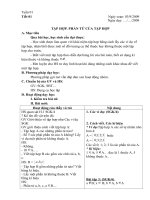 GA số học 6 tuần 1 đến 3