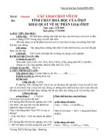 Giáo án Hóa học 9(tron bọ) HAY