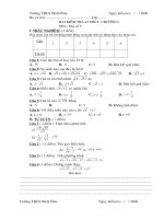 Kiểm tra 1 tiết DS 9 chương I