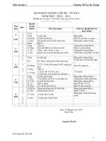 giáo án tuần 6 lớp 5 CKT - BVMT