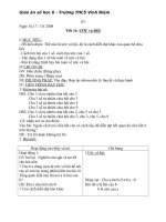 số học 6 từ t24 đến t27