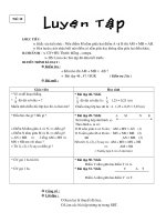 LT: Khi nào thì AM + MB = AB?