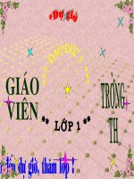 đạo đúc lớp 1- Gia dinh em