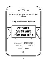 SKKN hỗ trợ HS yếu....