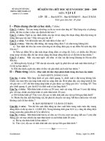 Đề thi học kì 2 lớp 11