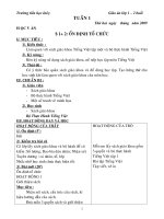 giao án lop 1 tuan 1-8