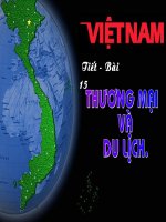 Thương mai và du lịch