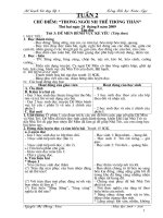 Giáo án lớp 4 Tuần 2 năm học 2009 - 2010