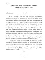 SKKN 4/4: Kinh nghiệm hướng dẫn ôn thi TN 12 - phần NLXH