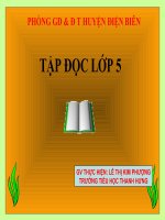 tập đọc  lớp 5
