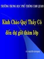 Trả bài số 2, ra đề bài số 3