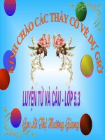 Nối các vế câu ghép bằng quan hệ từ