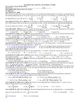 Tài liệu luyện thi đạ học