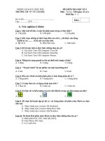 Đề thi học kì 1(2009-2010)