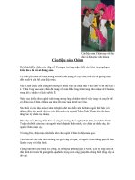 Các điệu múa Chăm