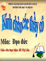 ĐI bộ đúng quy định