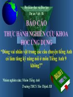 Báo cáo NCUD TA.ppt