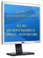 bài 7.mạch điện tử