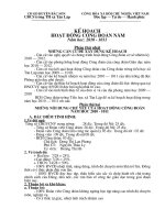 KH hoat dong CONG DOAN NH 2010-2011