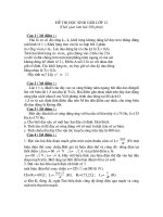 De thi HSG(dap an chi tiet)