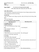 GA ÂN lớp 4-Tuần 5