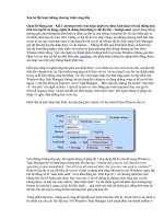 Xóa bỏ file hoặc những chương trình cứng đầu.