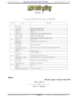 Giáo án lớp 2 - Tuần 4