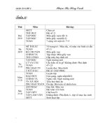 giáo án lớp 2 tuần 6,7,8,9,10