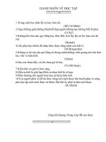 DANH NGÔN HAY VỀ HỌC TẬP