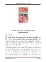 Chinatown (Phố Tàu) – Thuận