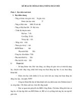 Kế hoạch đoàn đội