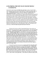 LÃM TRONG MẢNH TRĂNG CUỐI RỪNG